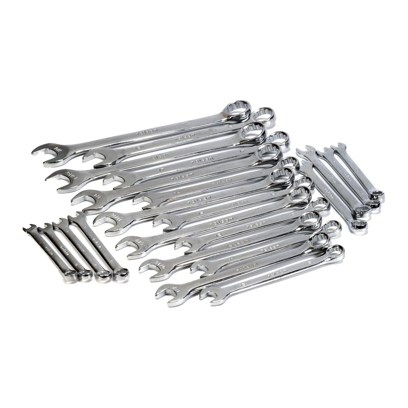 22pc Combi Spanner Set MM&AF on Rack