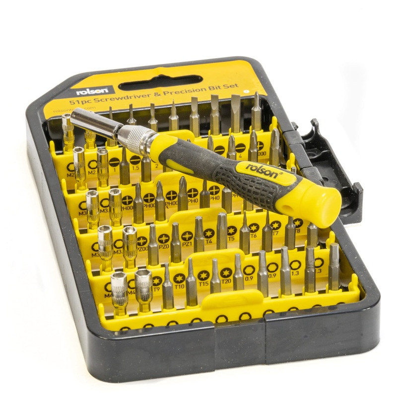 51 Piece Precision Screwdriver & Bit Set