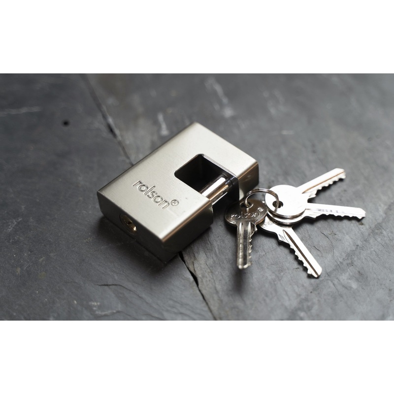70mm Shutter Padlock (66486) with 4 keys and solid iron body