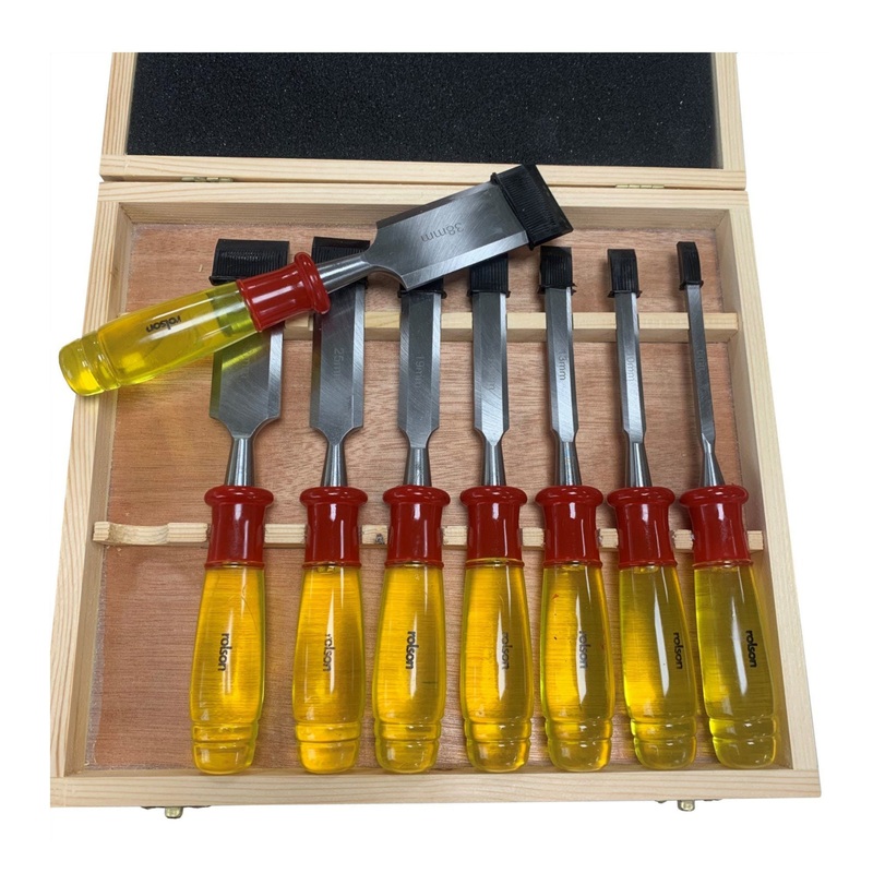 8pc Wooden  Chisel Set 56180