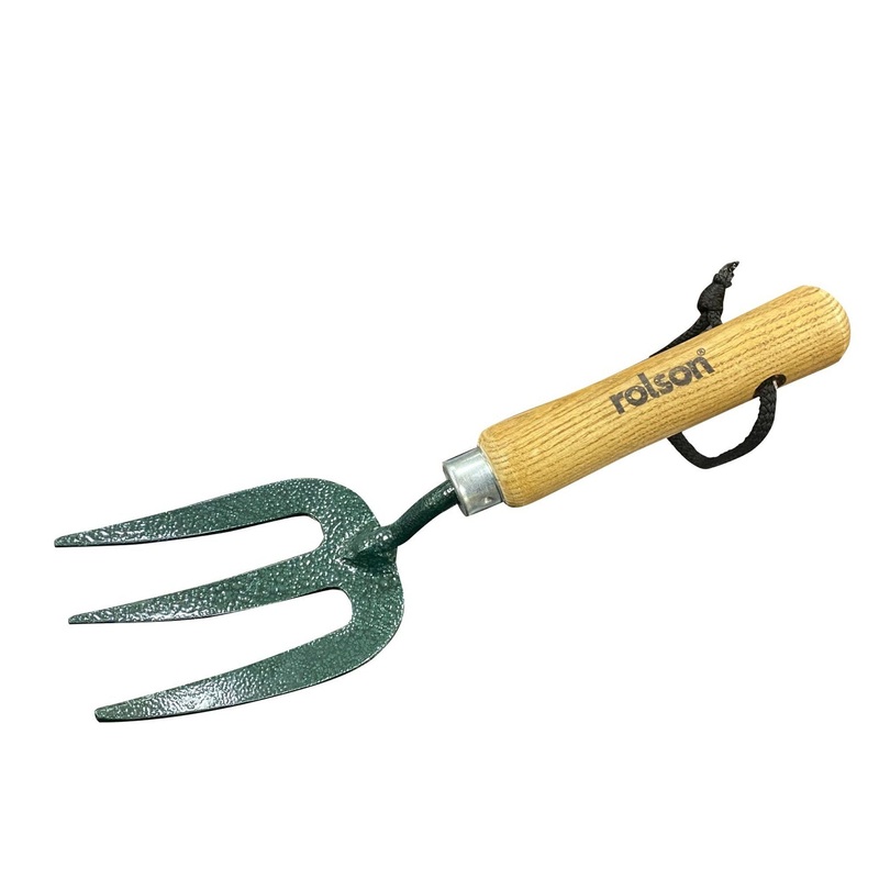 Carbon Steel Hand Fork 82532 - Heavy Duty with hammertone finish