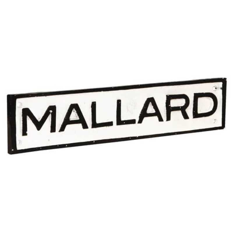 Cast Iron Plate Mallard