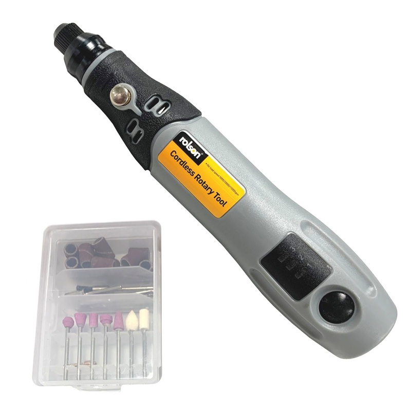 Cordless Rotary Tool Set 59250  USB rechargeable with 32 piece accessories set and storage case