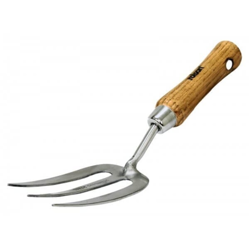 Stainless Steel Hand Fork Ash Handle CDU
