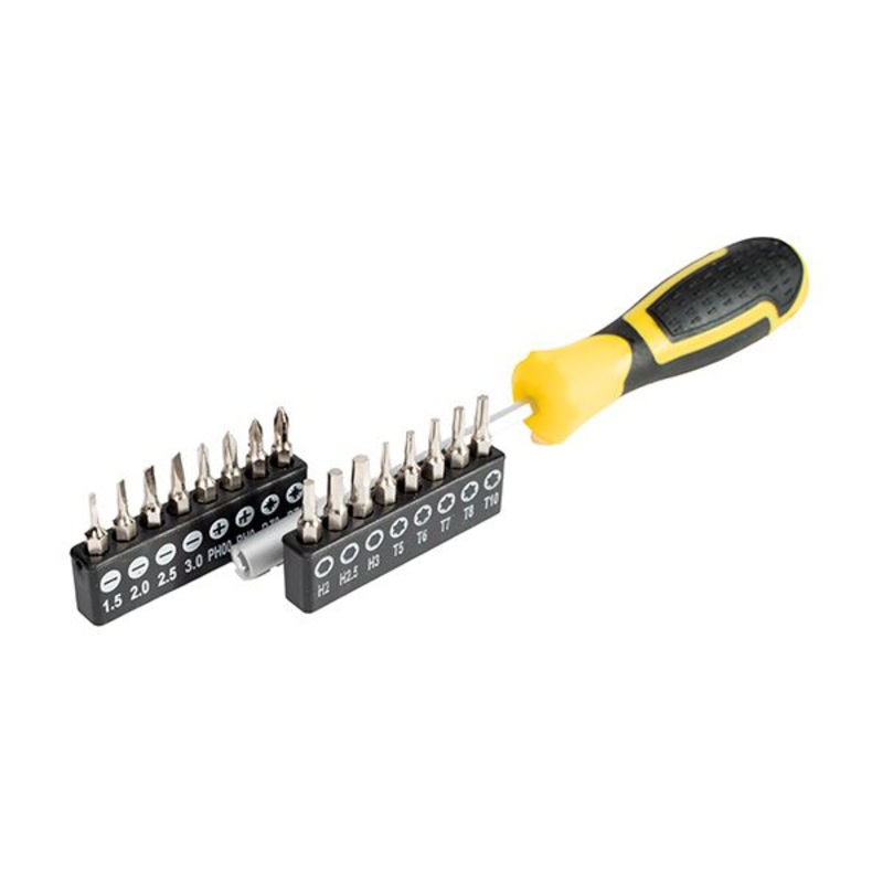 17 Piece Precision Screwdriver Bit & Driver Set