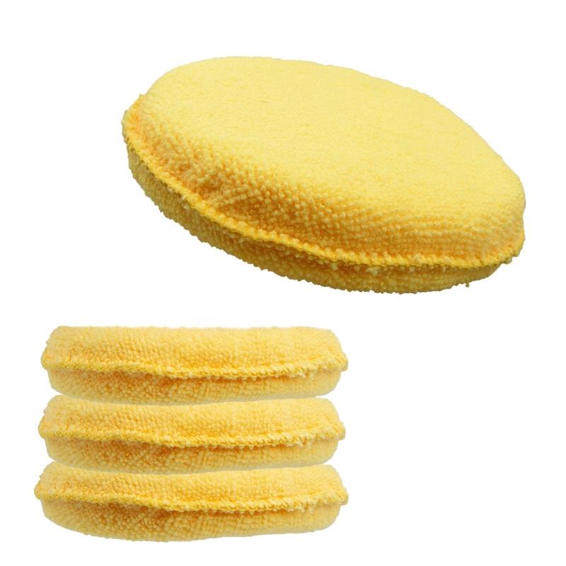 4 Piece Microfibre Buffing & Polishing Pads - (42957)