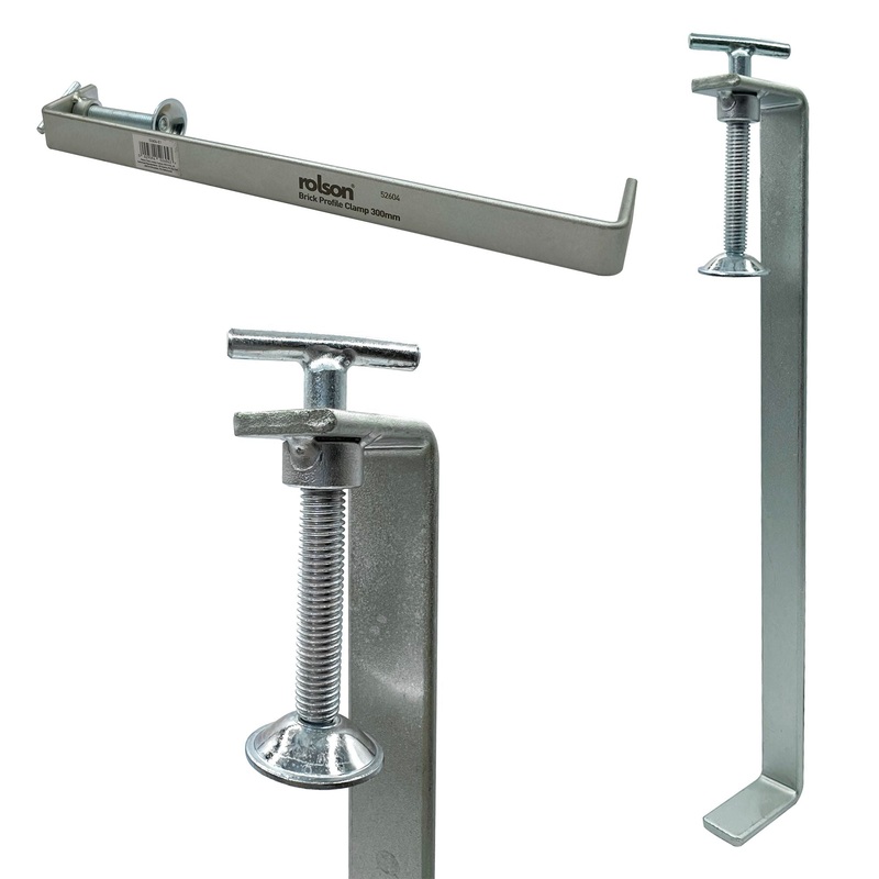 Brick Profile Clamp ( 52604 ) : 300mm max opening with thumb screw