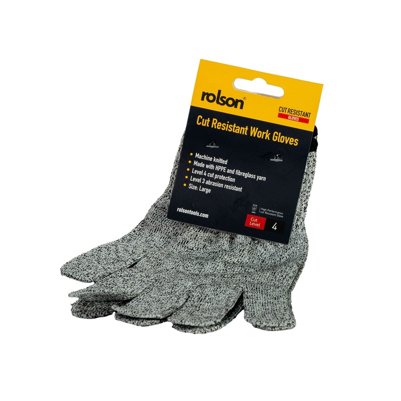 Cut Resistant Work Gloves (60658)- (Large)