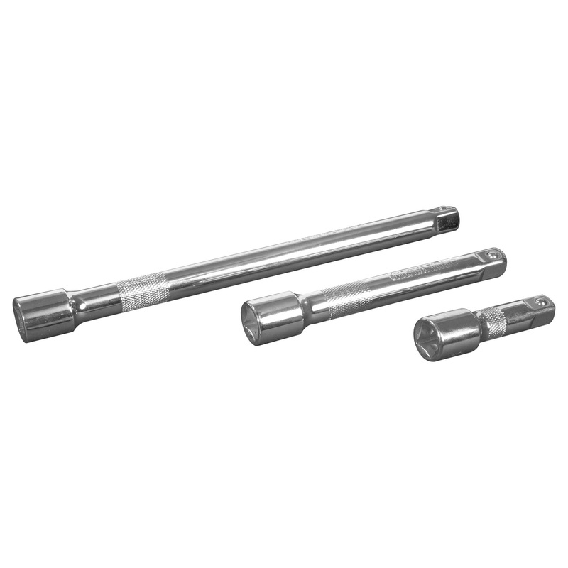 Extension Bars " Drive (38658): 3 pieces 50, 150 & 250mm