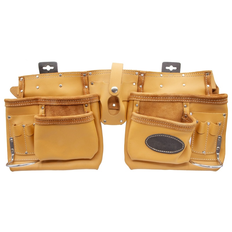 Split Leather Double Tool Belt - (68789)