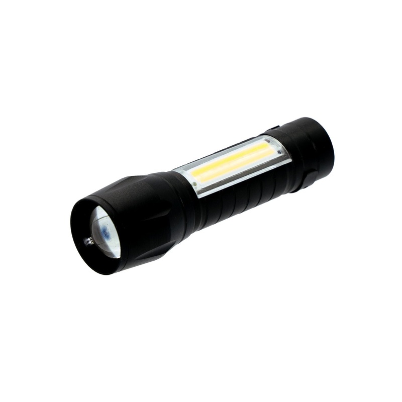 Super Small Twin Light Rechargable Torch ( 61475 ) - 300 Lumens