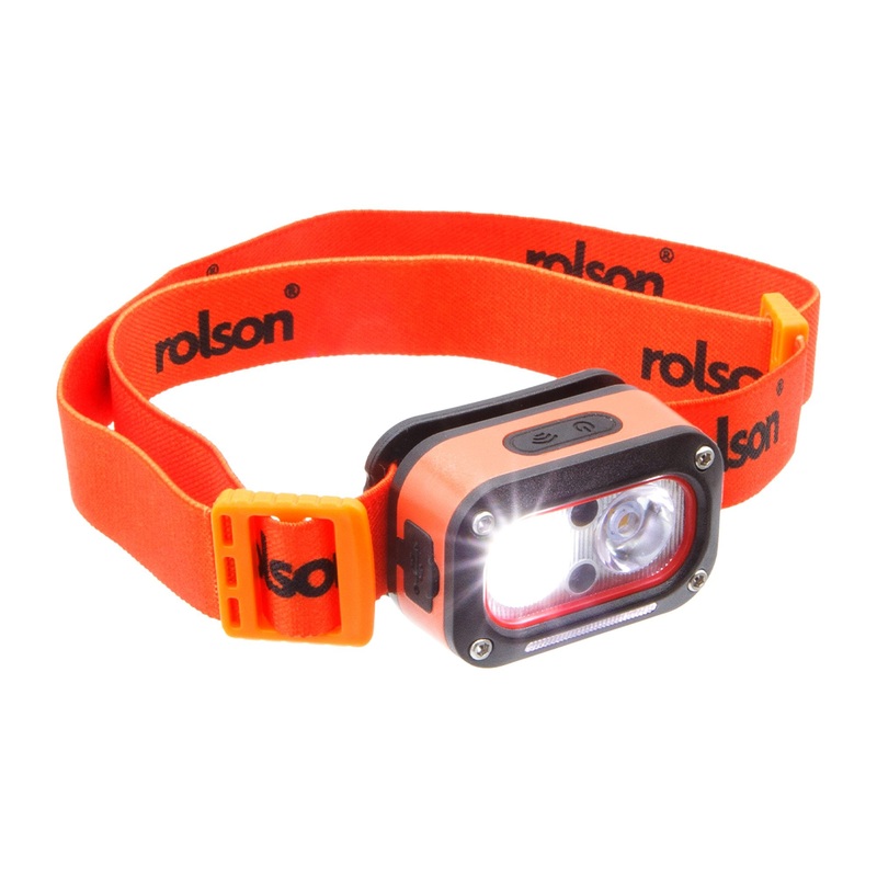 2W Rechargeable Motion Sensor Head Lamp