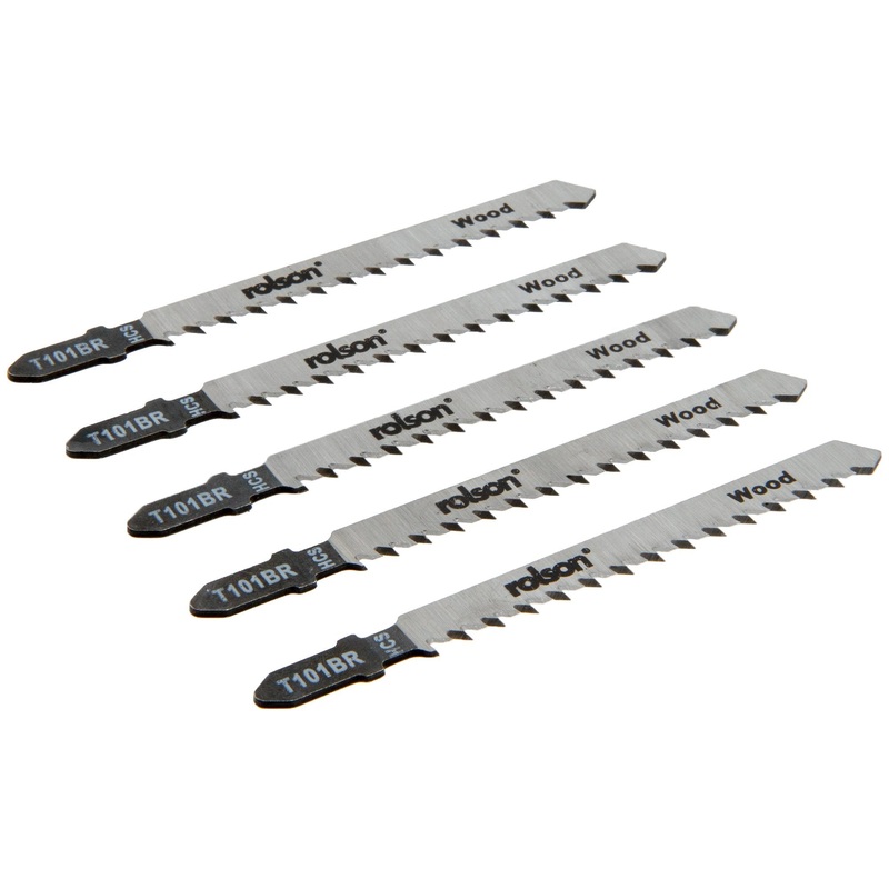 5 Piece Wood Jigsaw Blade Set