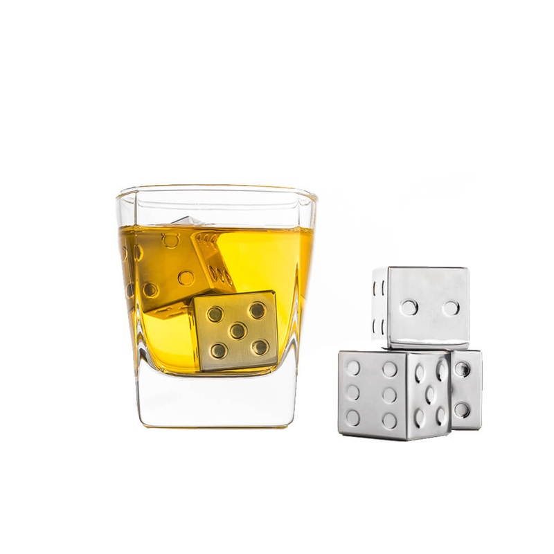 Avanti Dice Whisky Stones (ensemble de 4)