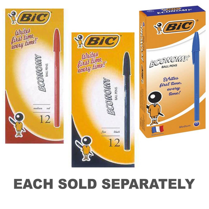 BIC Economy Medium Ballpoint Pen (12 / Box)
