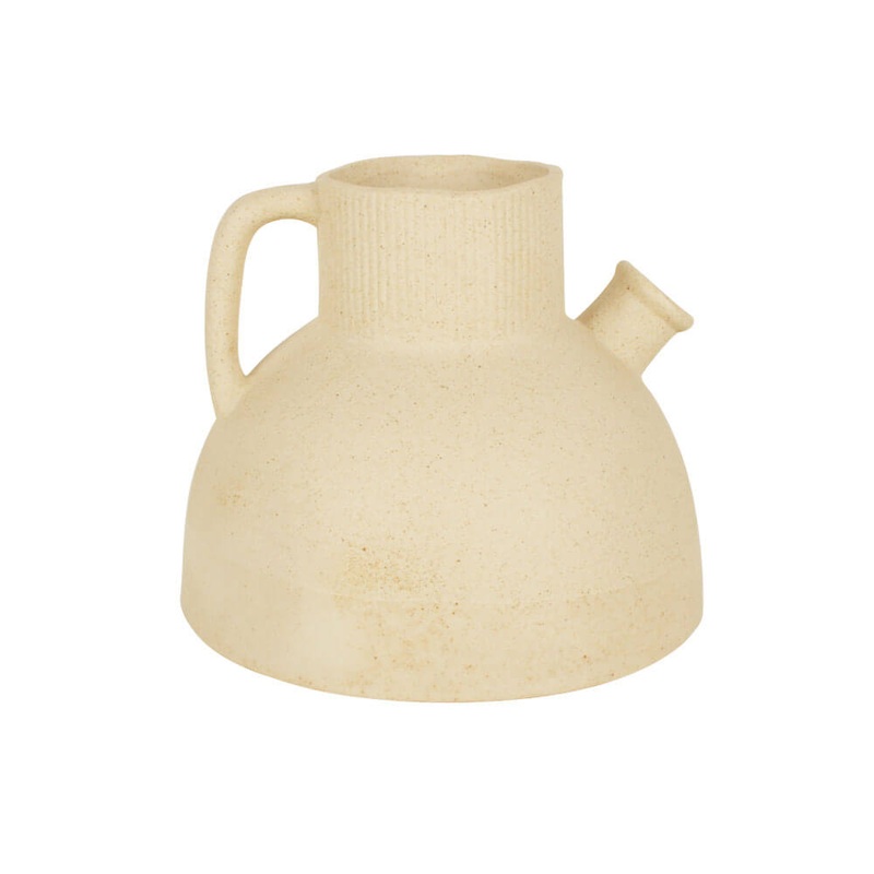 Vase de pousse de finition de sable Minna (14,5x14,5x14cm)